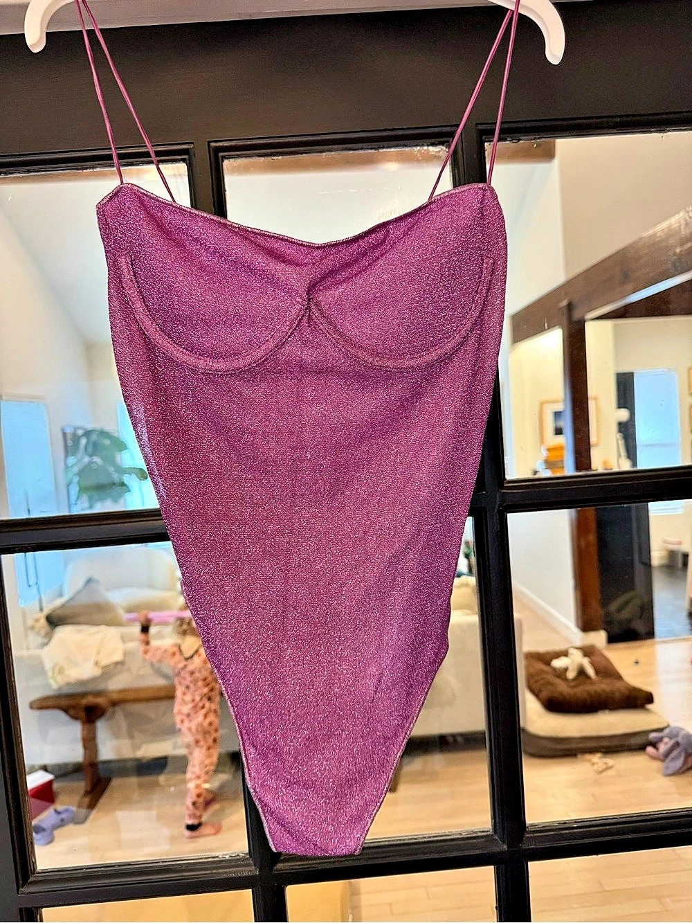 Oseree Lumière Underwired Maillot Pink One-Piece